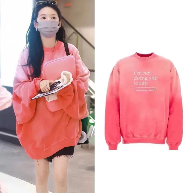 Logo-Embroidered Acid-Wash Sweatshirt D18812754 — view 10