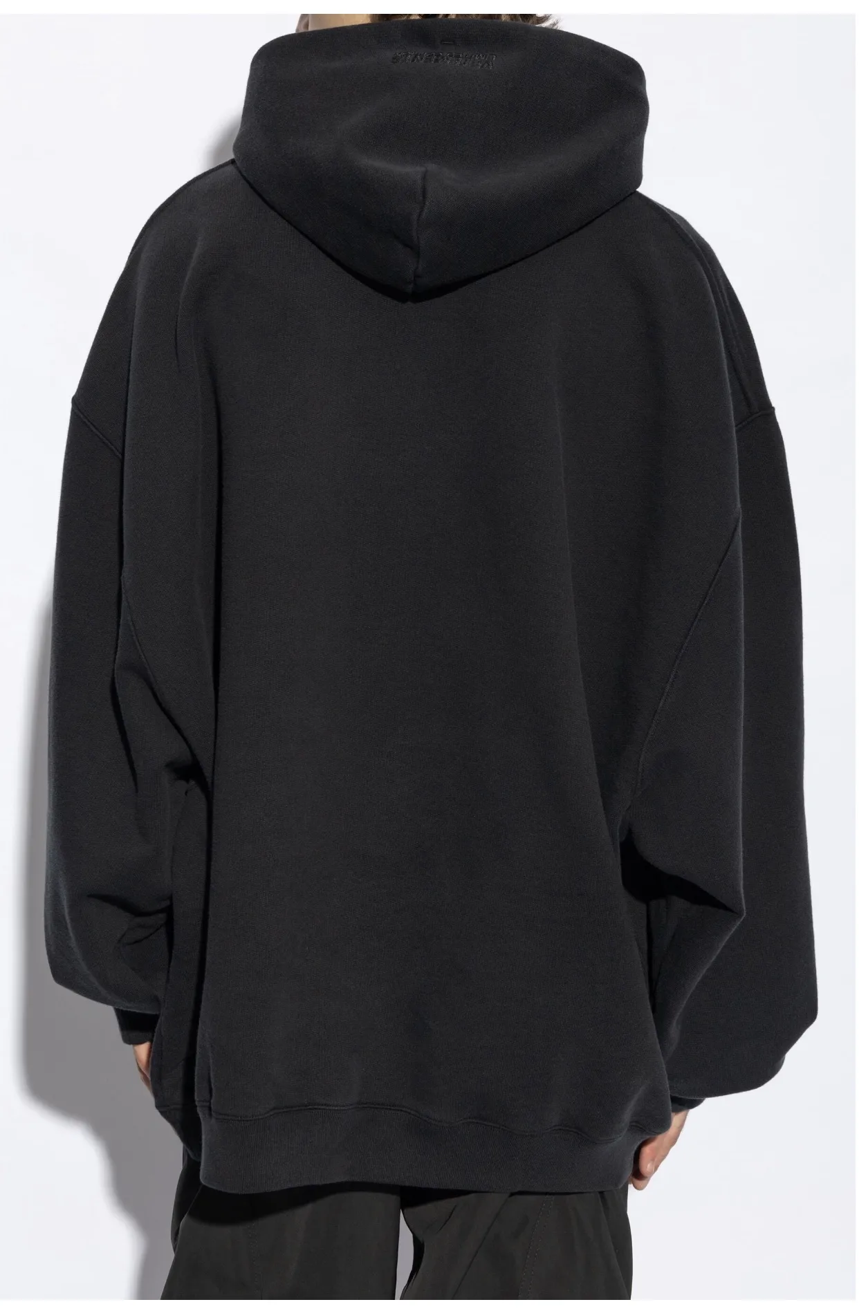 Logo Print Oversized Cotton-Blend Hoodie D21812769 — view 4