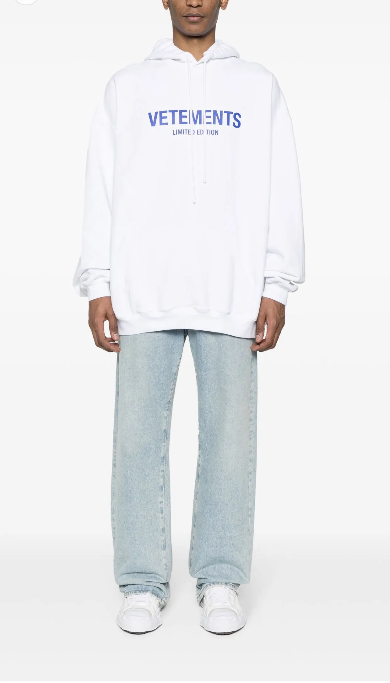 Logo Print Oversized Cotton-Blend Hoodie D21812769 — view 6