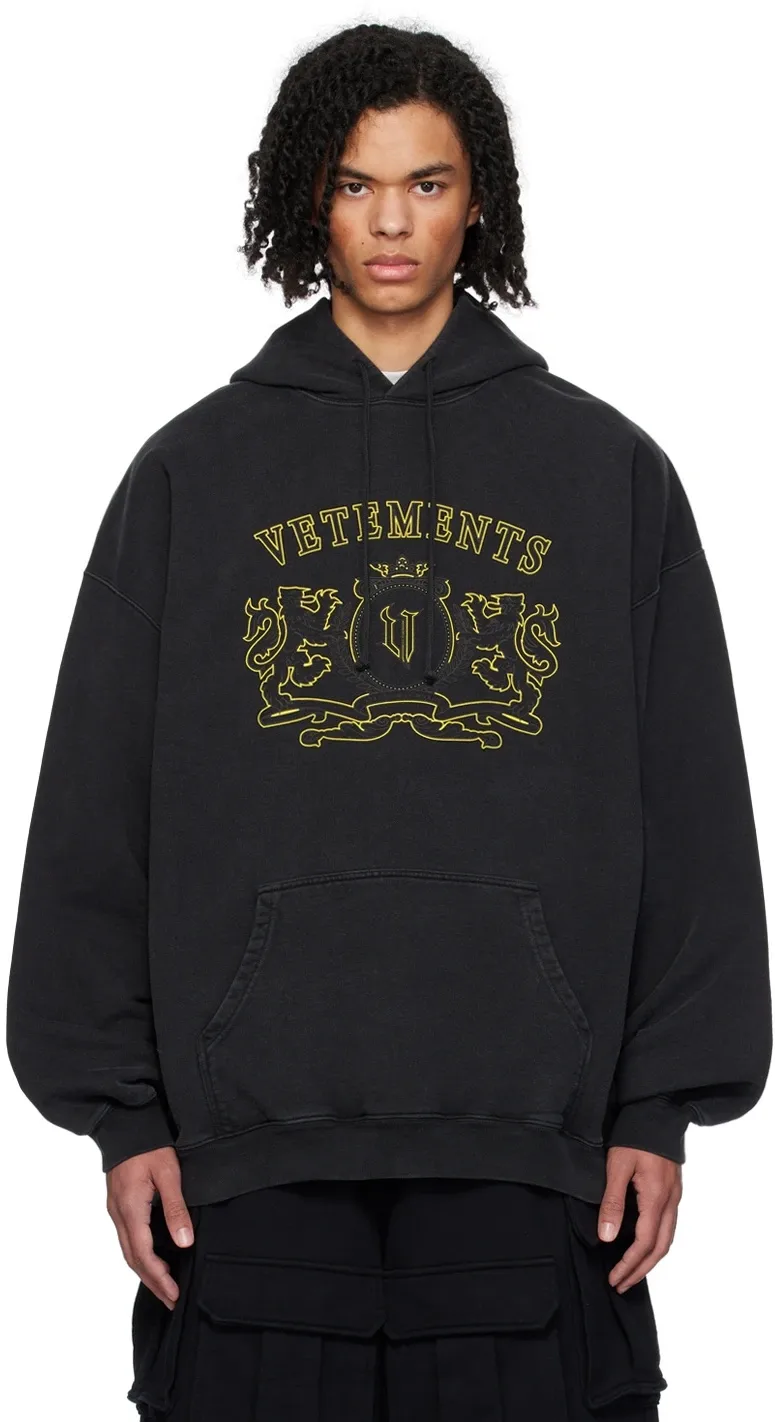 Logo-Embroidered Washed Cotton-Jersey Hoodie D22512768