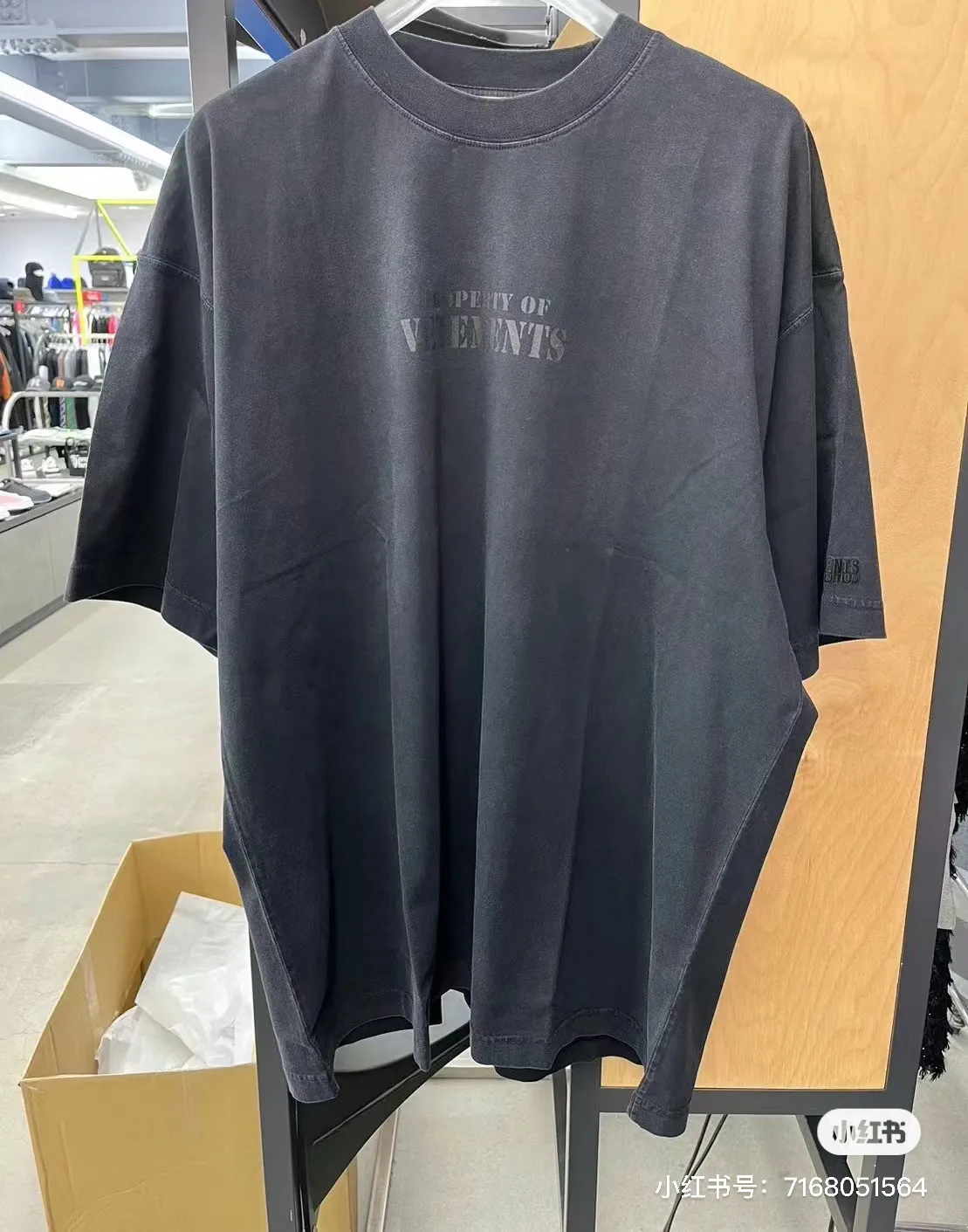 Logo-Print Oversized Cotton-Jersey T-Shirt D14012739 — view 2