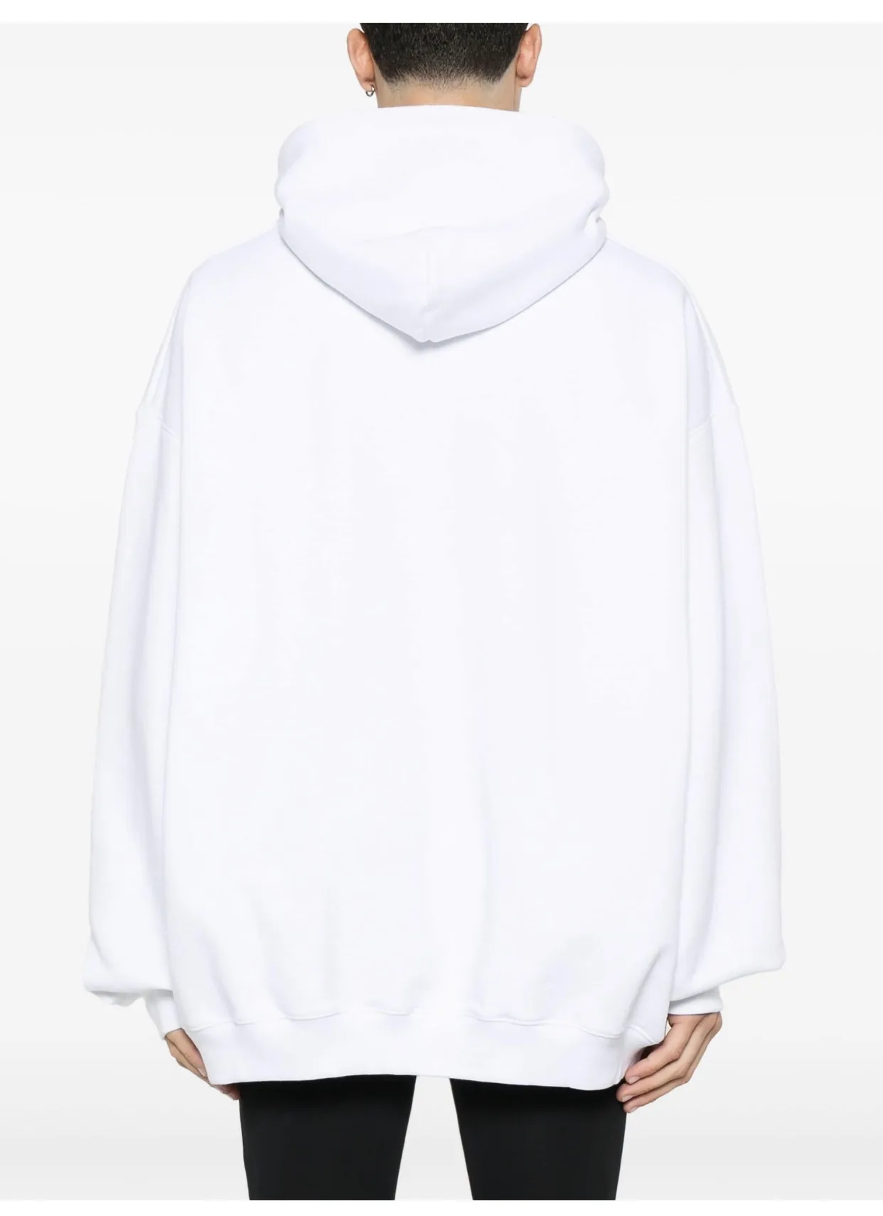 Logo-Embossed Oversized Cotton-Blend Hoodie D21812765 — view 11
