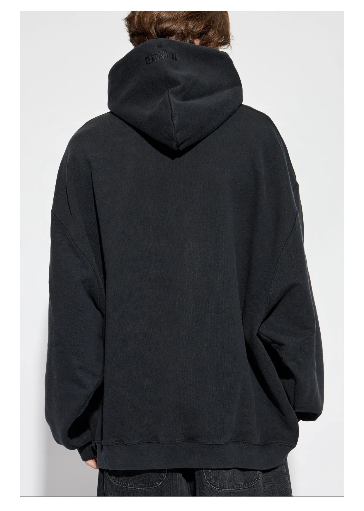 Grim Reaper Graphic Oversized Hoodie D22512762 — view 3