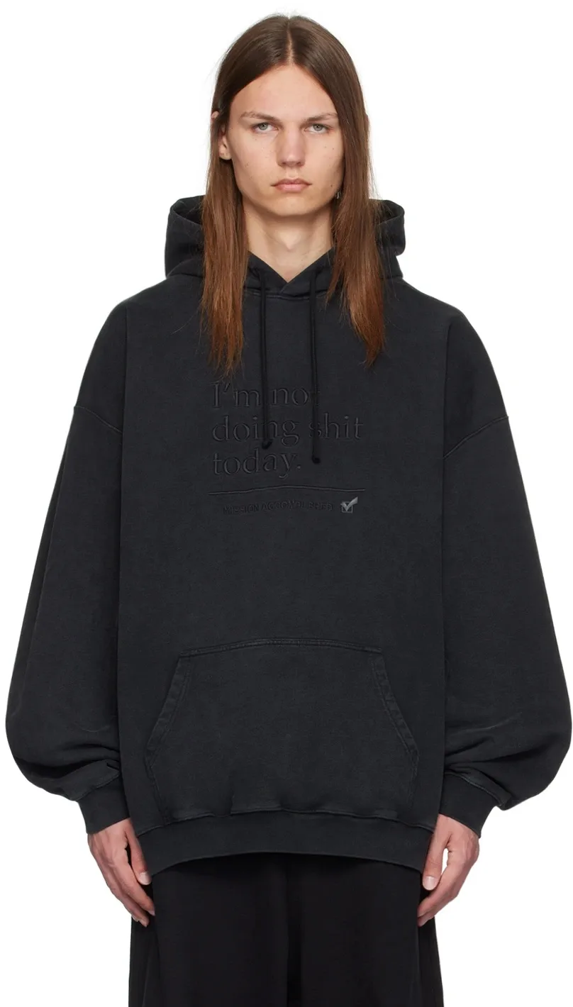 Logo-Embroidered Washed Cotton-Jersey Hoodie D22512758