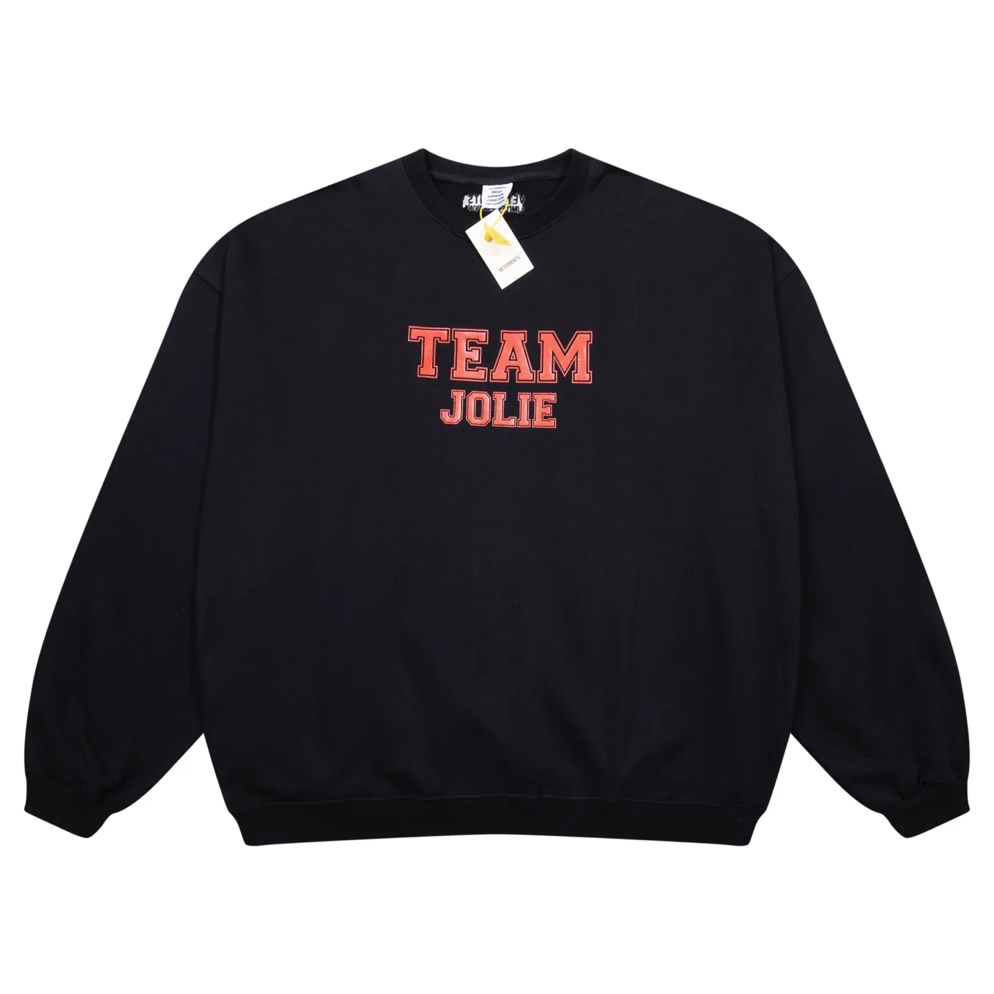 VETEMENTS Team Jolie Oversized Crew-Neck Sweatshirt D26012751 — view 5
