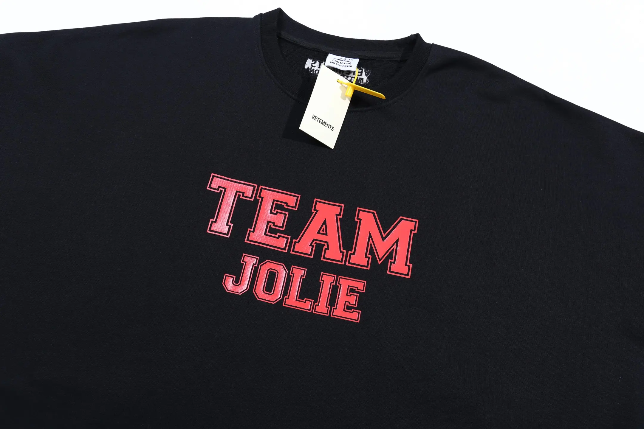 VETEMENTS Team Jolie Oversized Crew-Neck Sweatshirt D26012751 — view 7