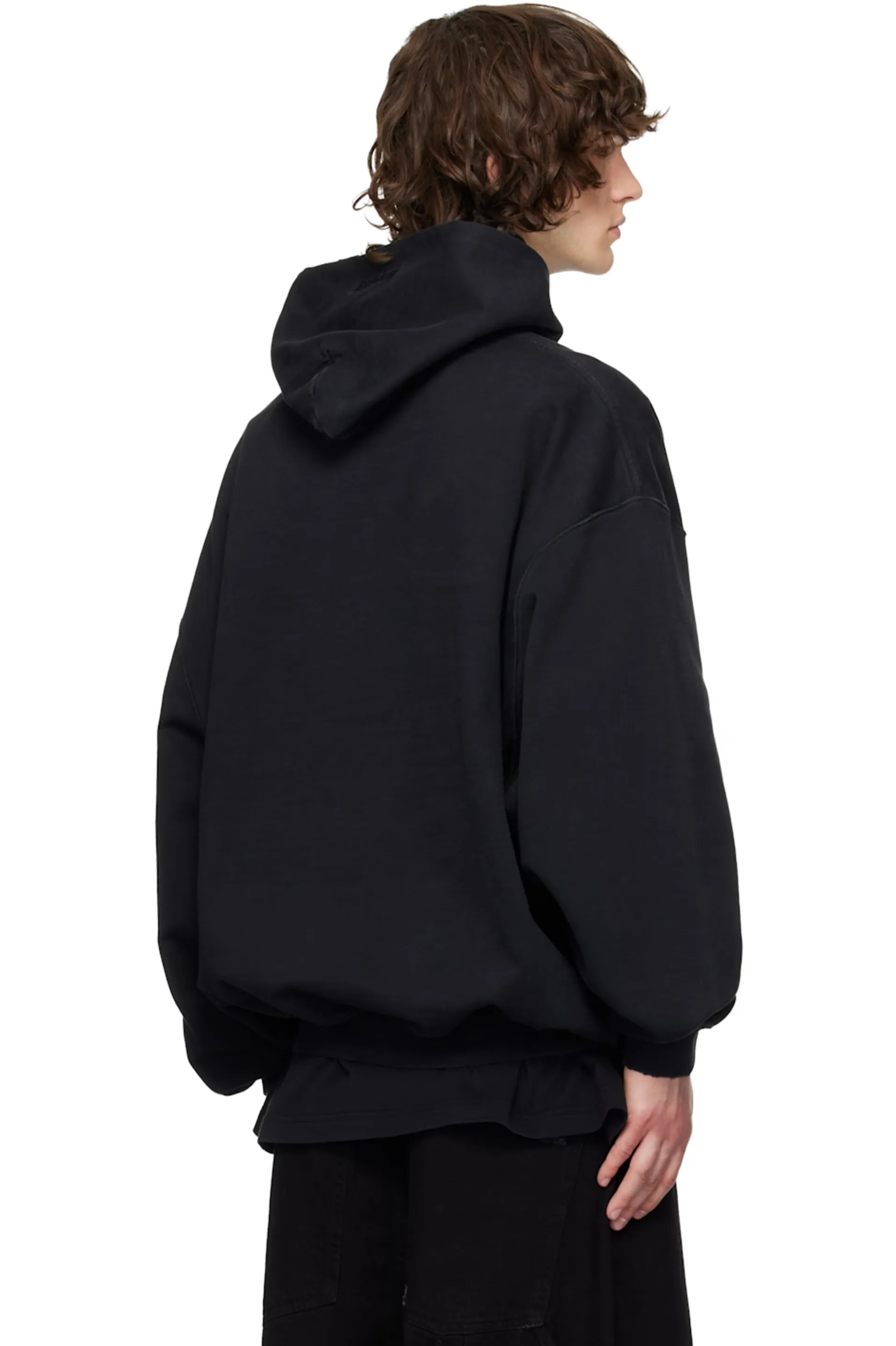 Seven Sins Graphic Oversized Hoodie D23012727 — view 7