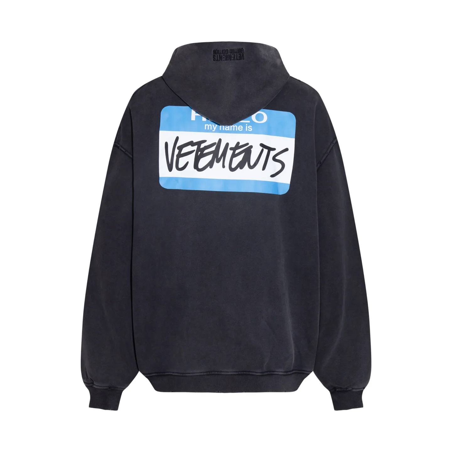 Logo-Print Distressed Cotton-Jersey Zip-Up Hoodie D28812746 — view 10