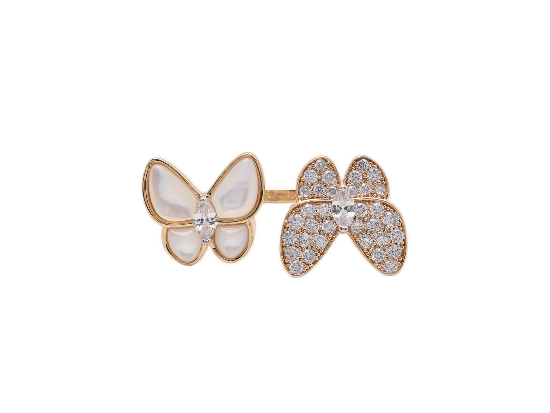 Two Butterfly Between-the-Finger Ring D15517704