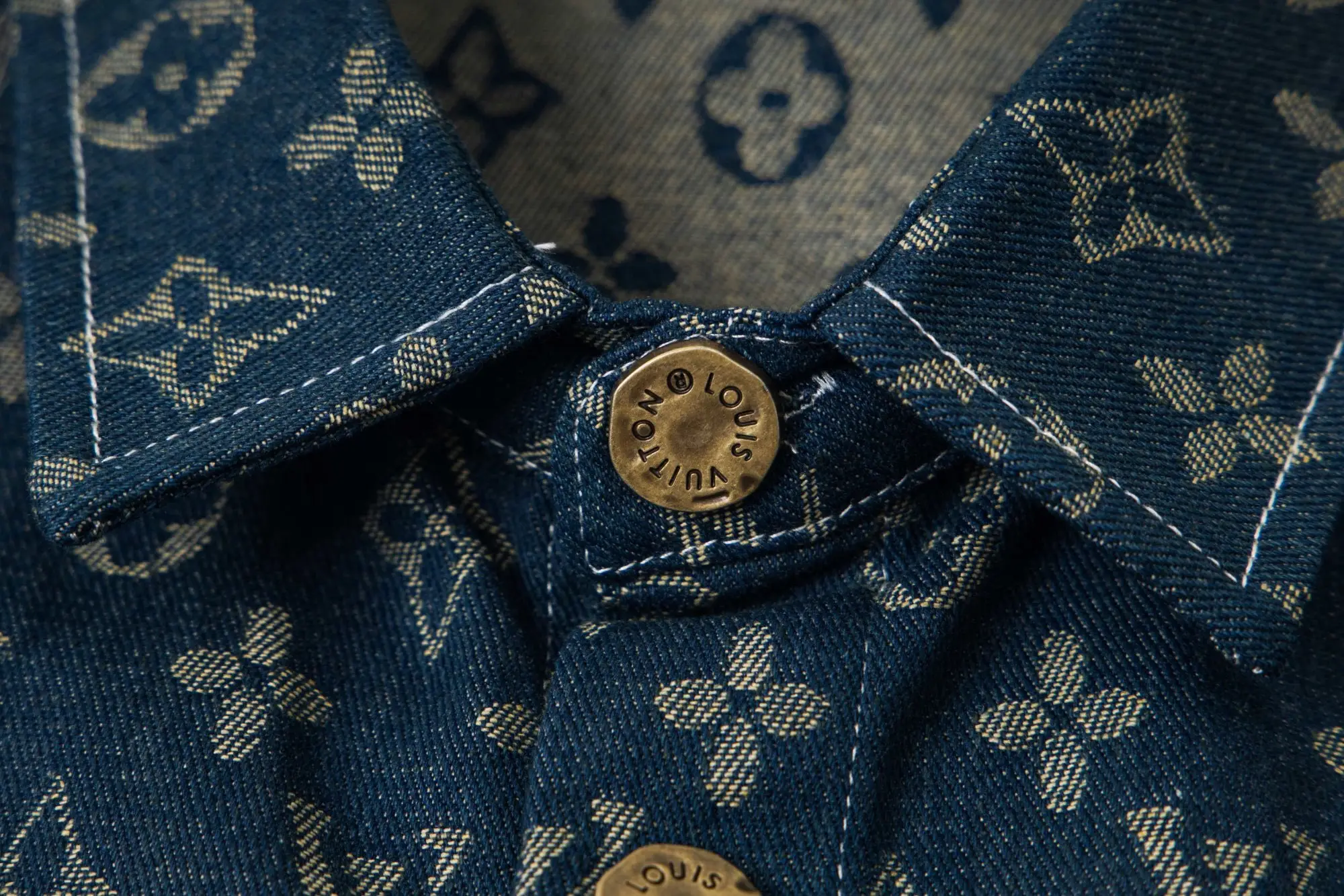 Monogram Jacquard Denim Shirt D15521708 — view 4