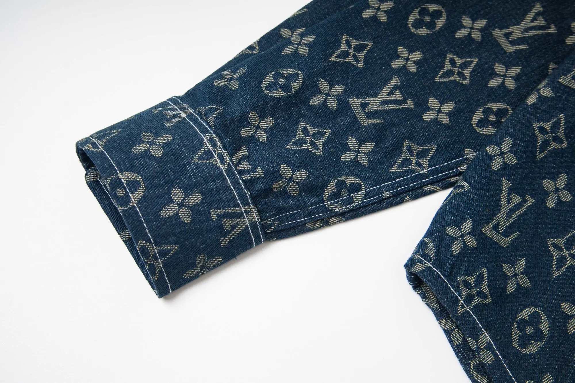 Monogram Jacquard Denim Shirt D15521708 — view 5
