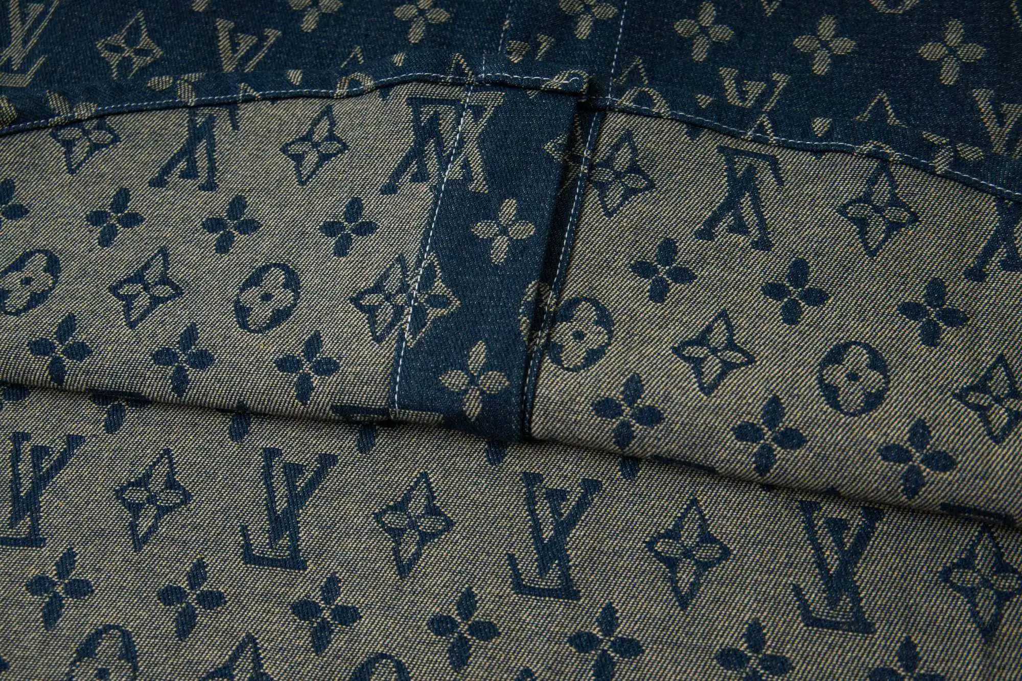 Monogram Jacquard Denim Shirt D15521708 — view 7