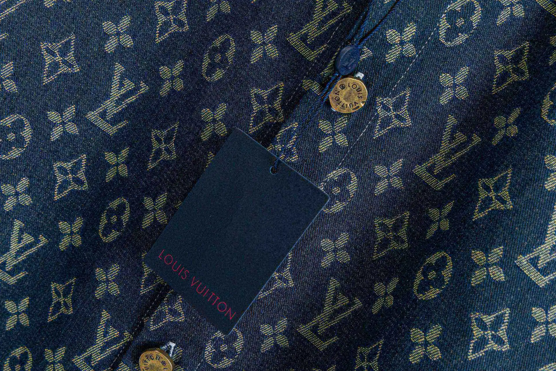 Monogram Jacquard Denim Shirt D15521707 — view 6