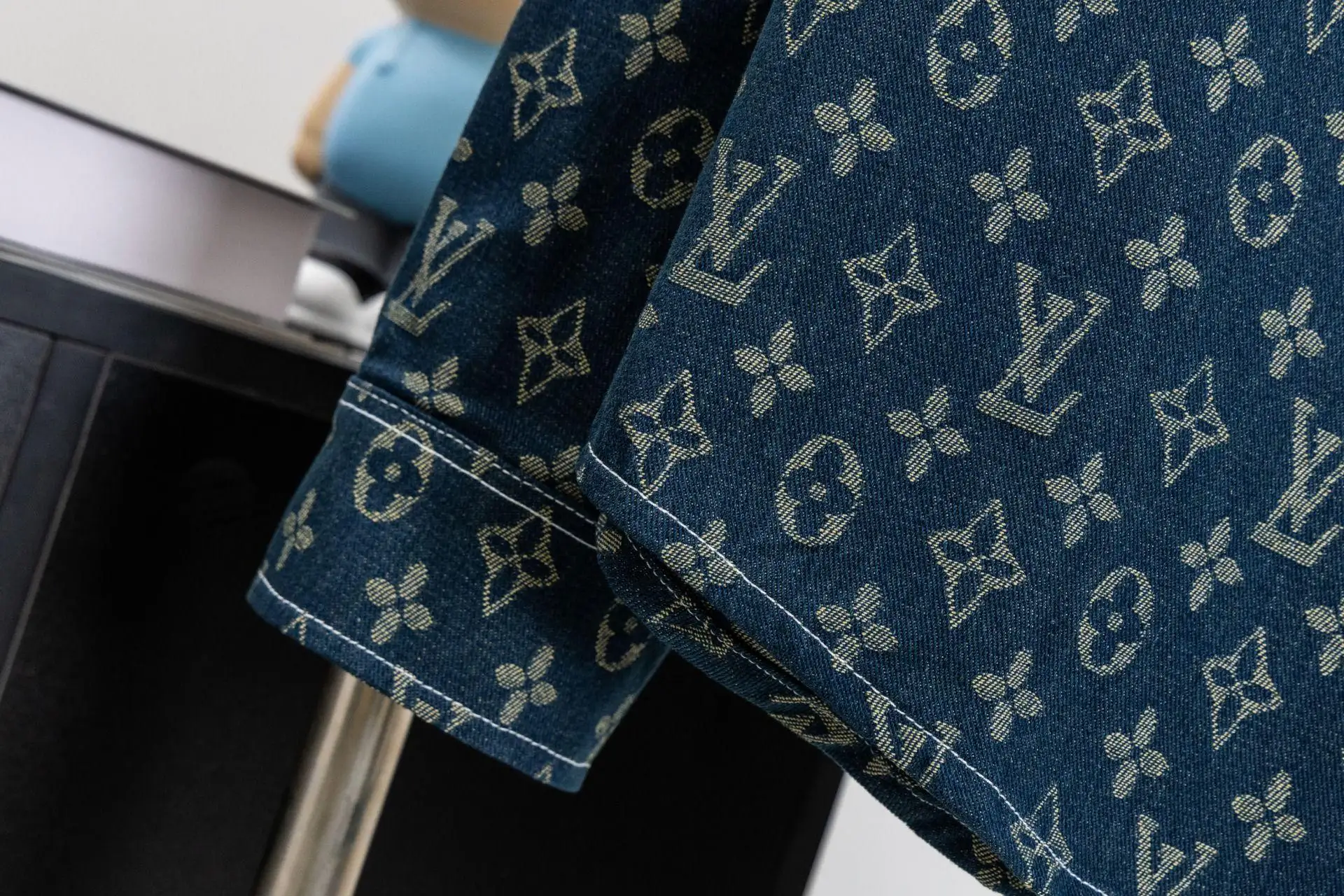 Monogram Jacquard Denim Shirt D15521707 — view 8