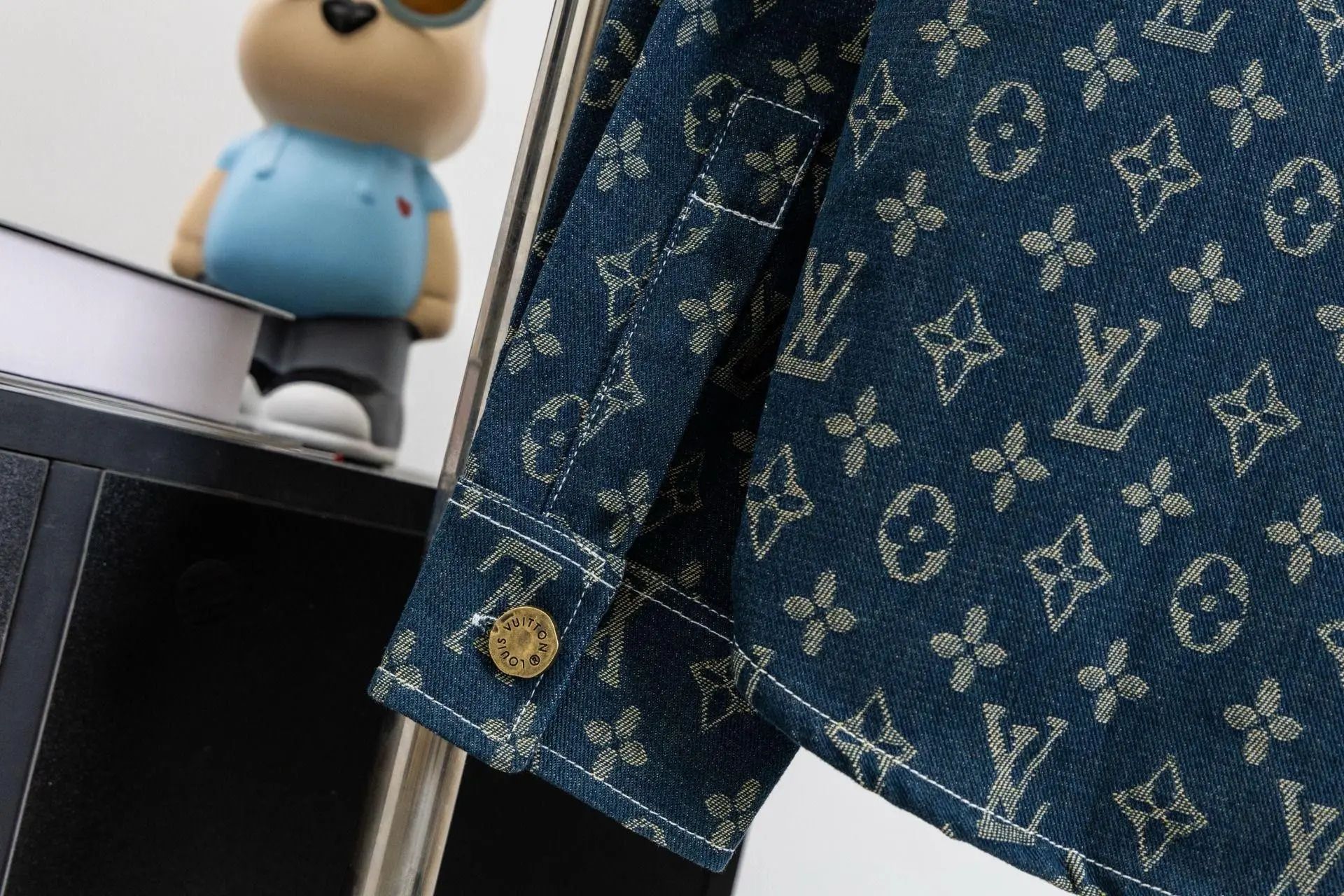 Monogram Jacquard Denim Shirt D15521707 — view 10