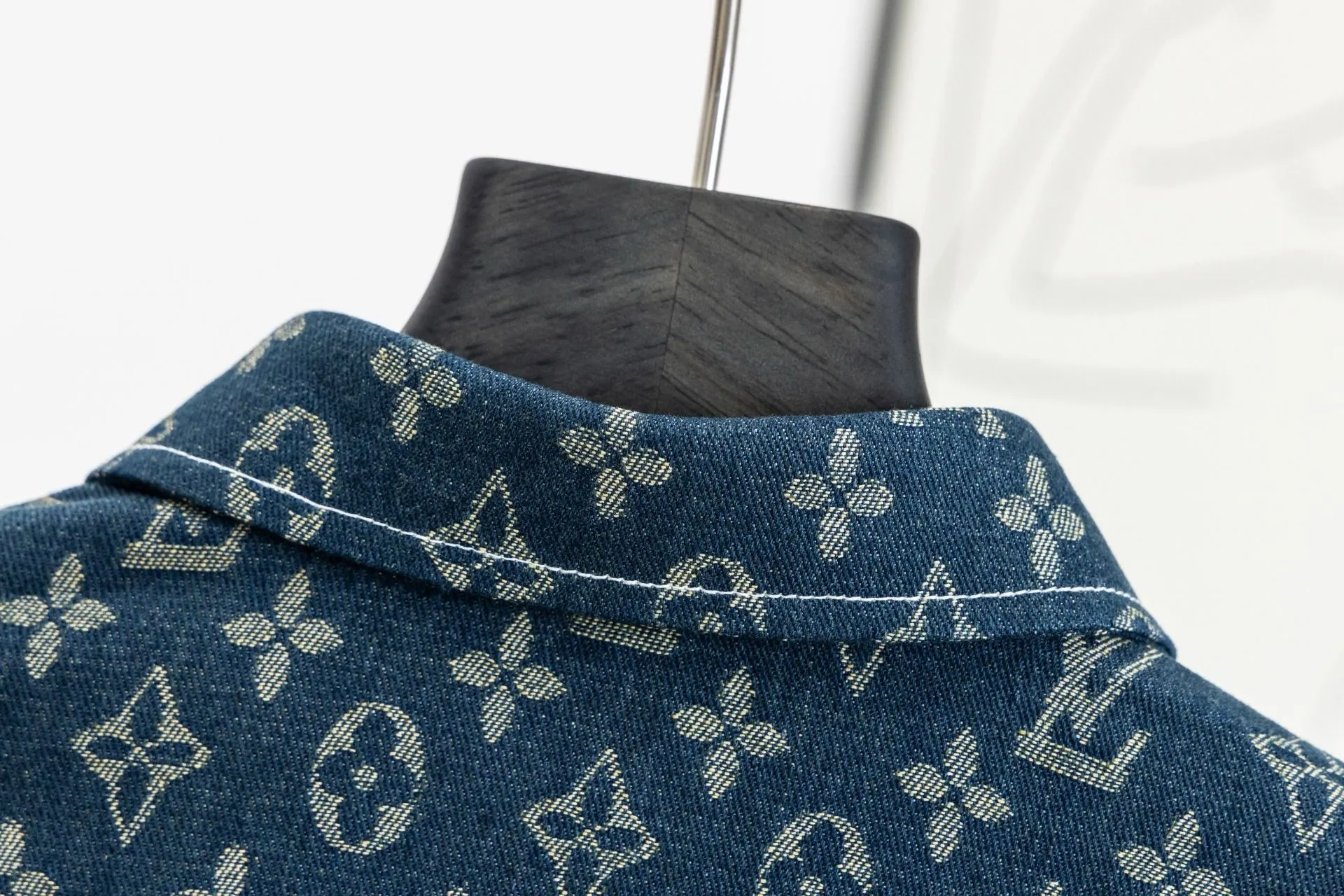 Monogram Jacquard Denim Shirt D15521707 — view 12