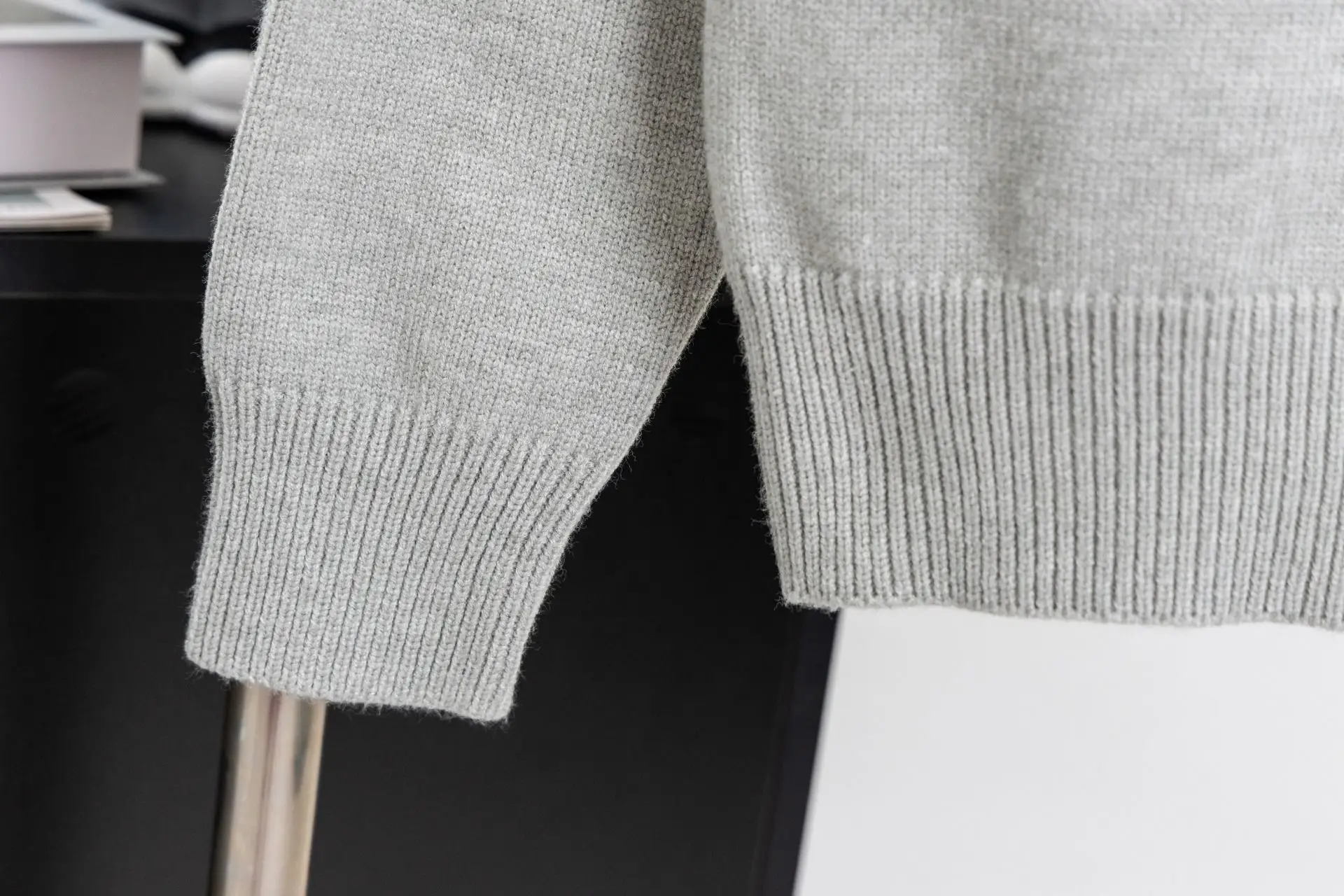 Fox Jacquard Crew-Neck Knit Sweater D16520241 — view 7