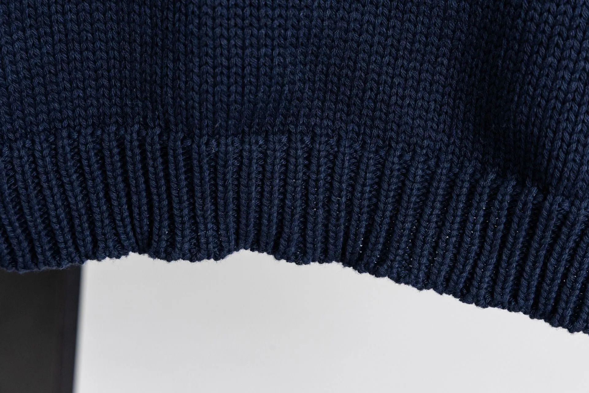 Triomphe Intarsia Cropped Knit Sweater D17020237 — view 8