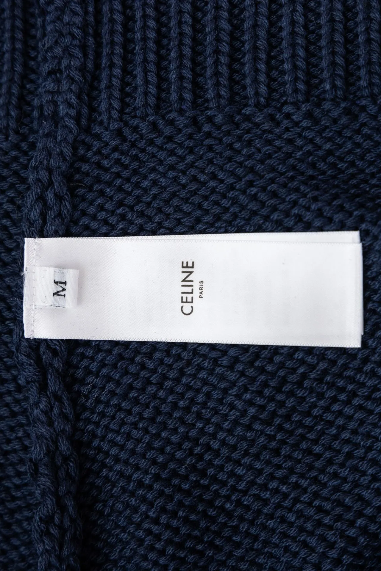 Triomphe Intarsia Cropped Knit Sweater D17020237 — view 9