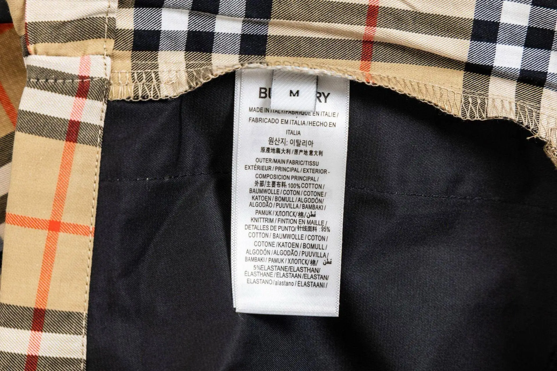 Panelled Check Zip-Up Shirt Jacket D19021718 — view 11