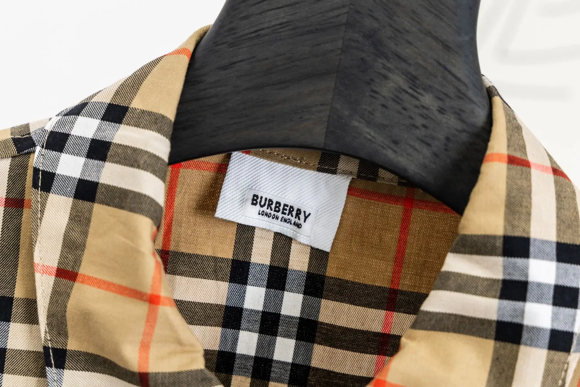 Panelled Check Zip-Up Shirt Jacket D19021718 — view 14