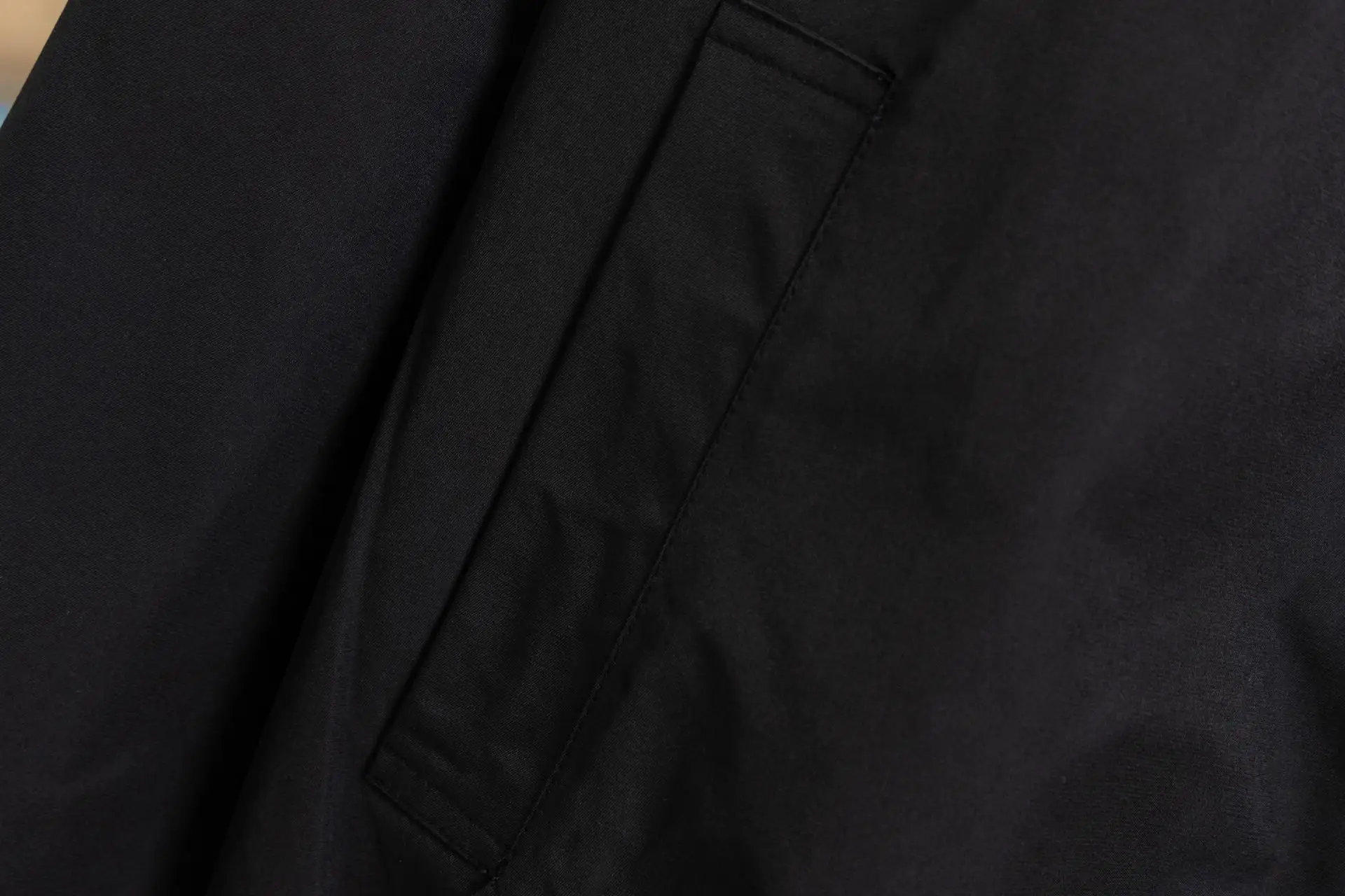 Embroidered Logo Harrington Jacket with Check Lining D19521683 — view 7