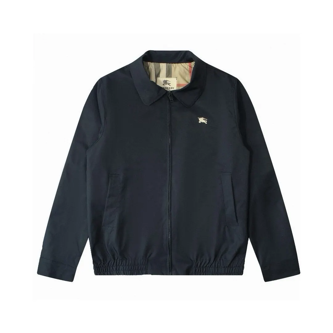 Embroidered Equestrian Knight Harrington Jacket D19521684