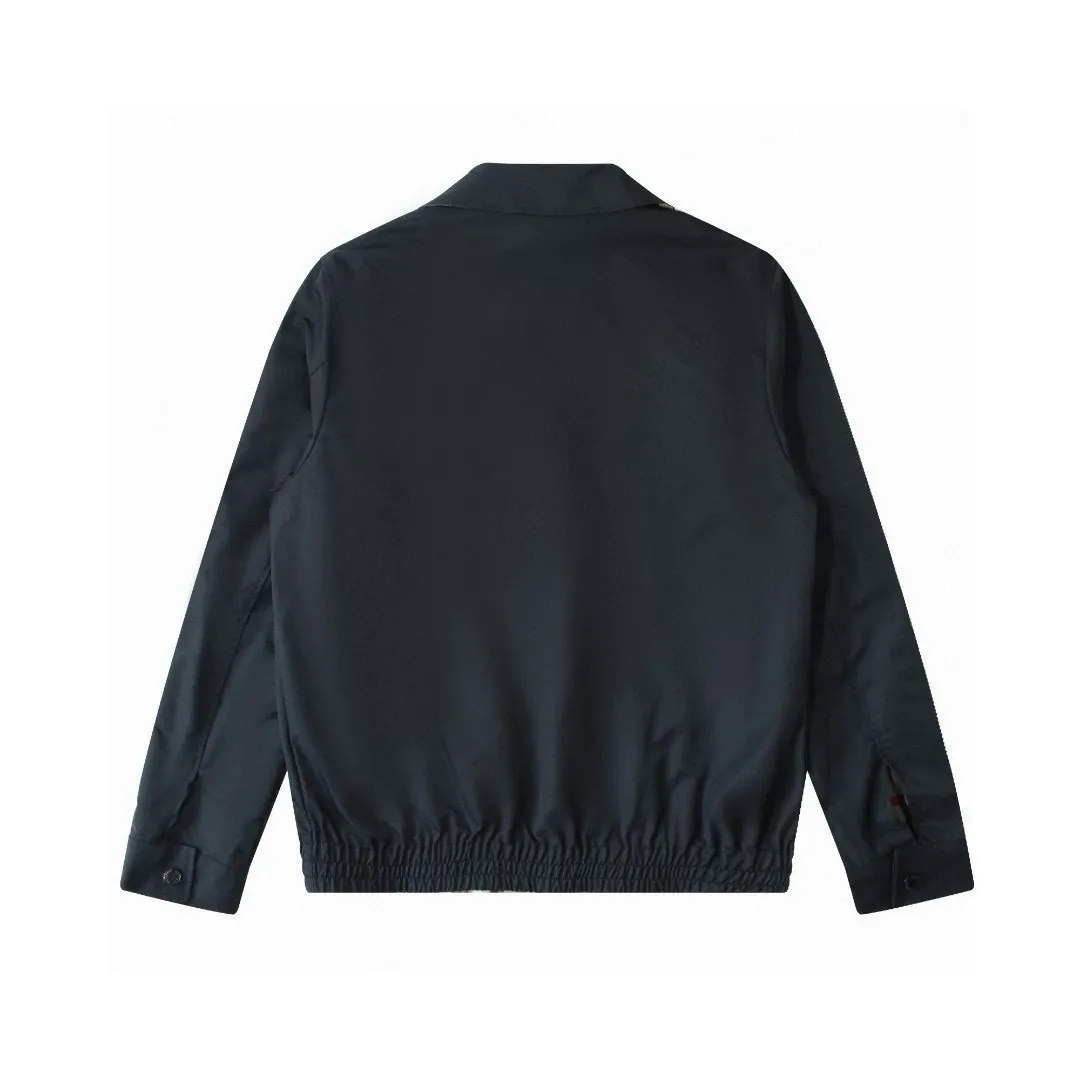 Embroidered Equestrian Knight Harrington Jacket D19521684 — view 2