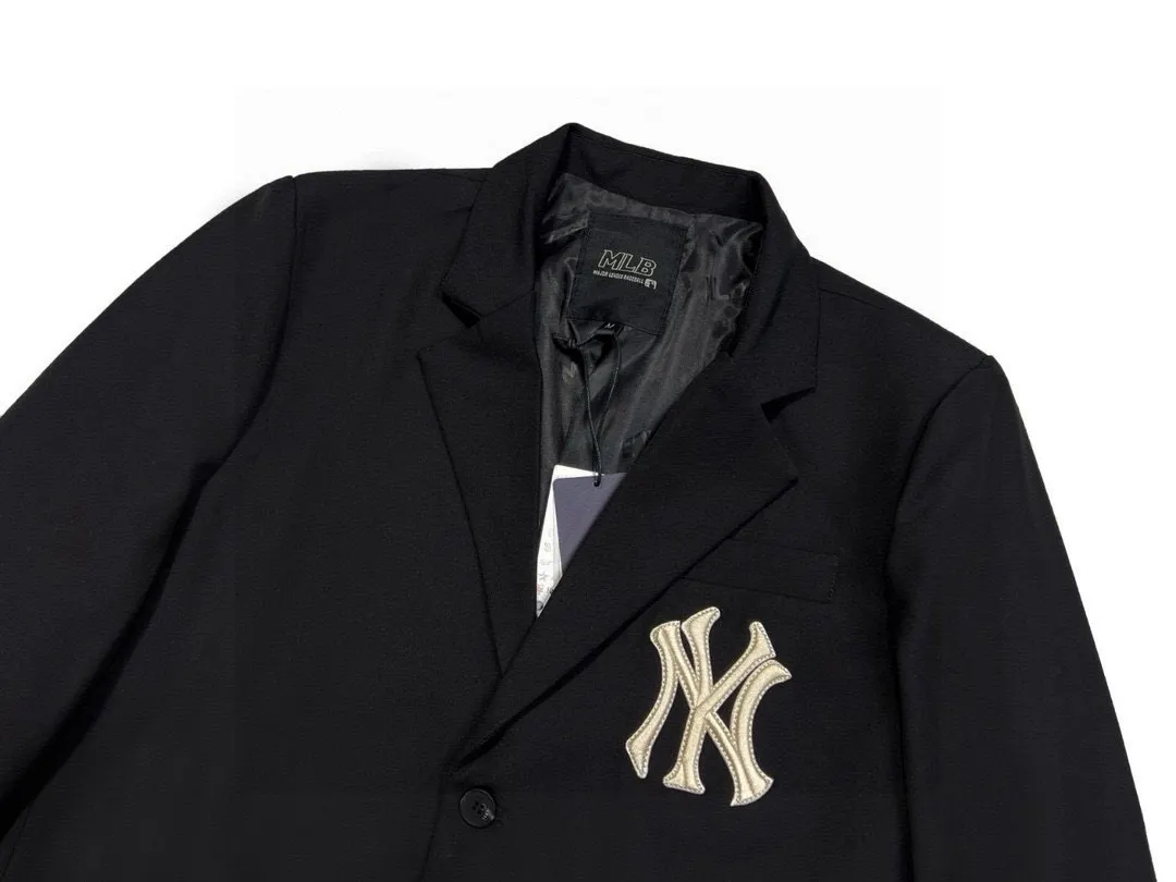 MLB NY Yankees Embroidered Logo Blazer D21021702 — view 3