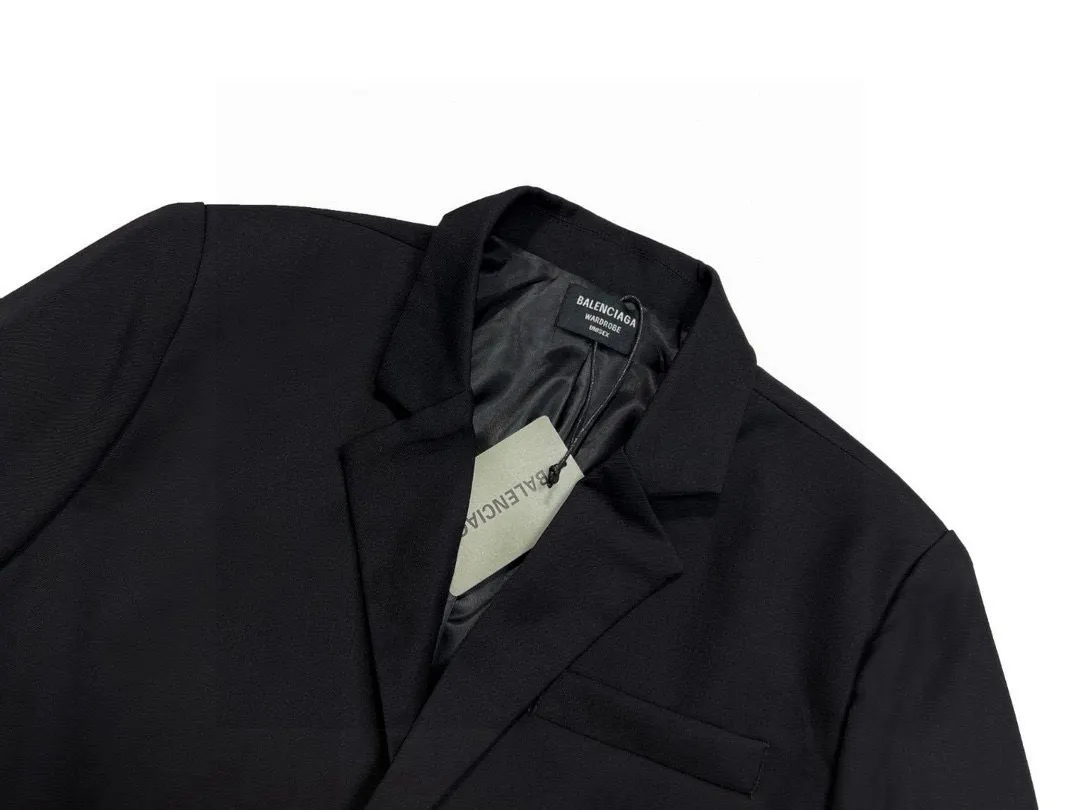 Logo-Patch Single-Breasted Blazer D21021705 — view 3