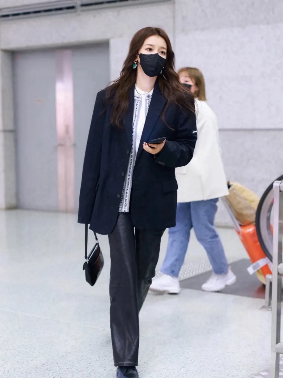 Logo-Patch Oversized Blazer D21021703 — view 4