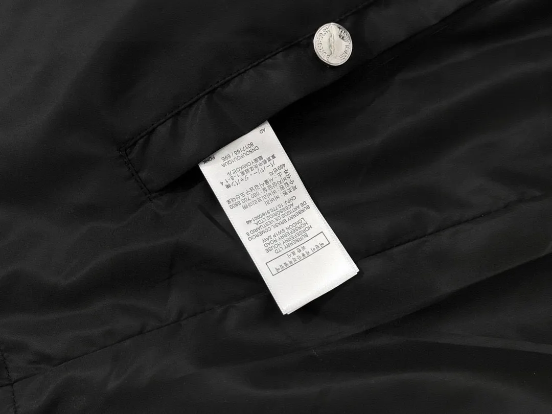 Reversible Check Hooded Jacket D23521678 — view 9