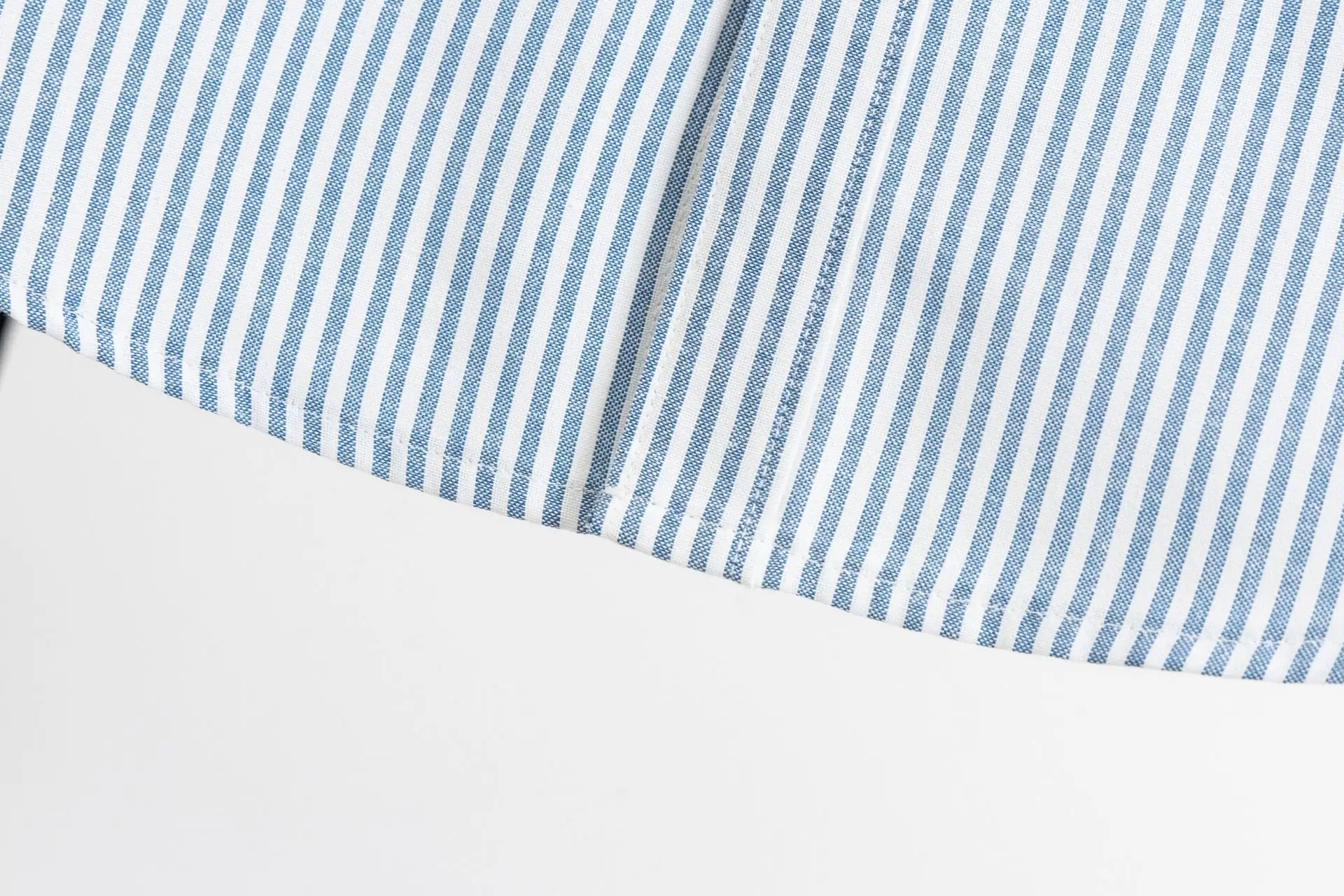 Striped Cotton Oxford Shirt D15521721 — view 8