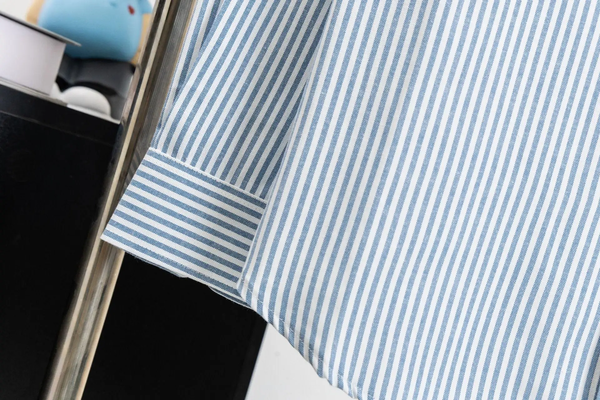 Striped Cotton Oxford Shirt D15521721 — view 9
