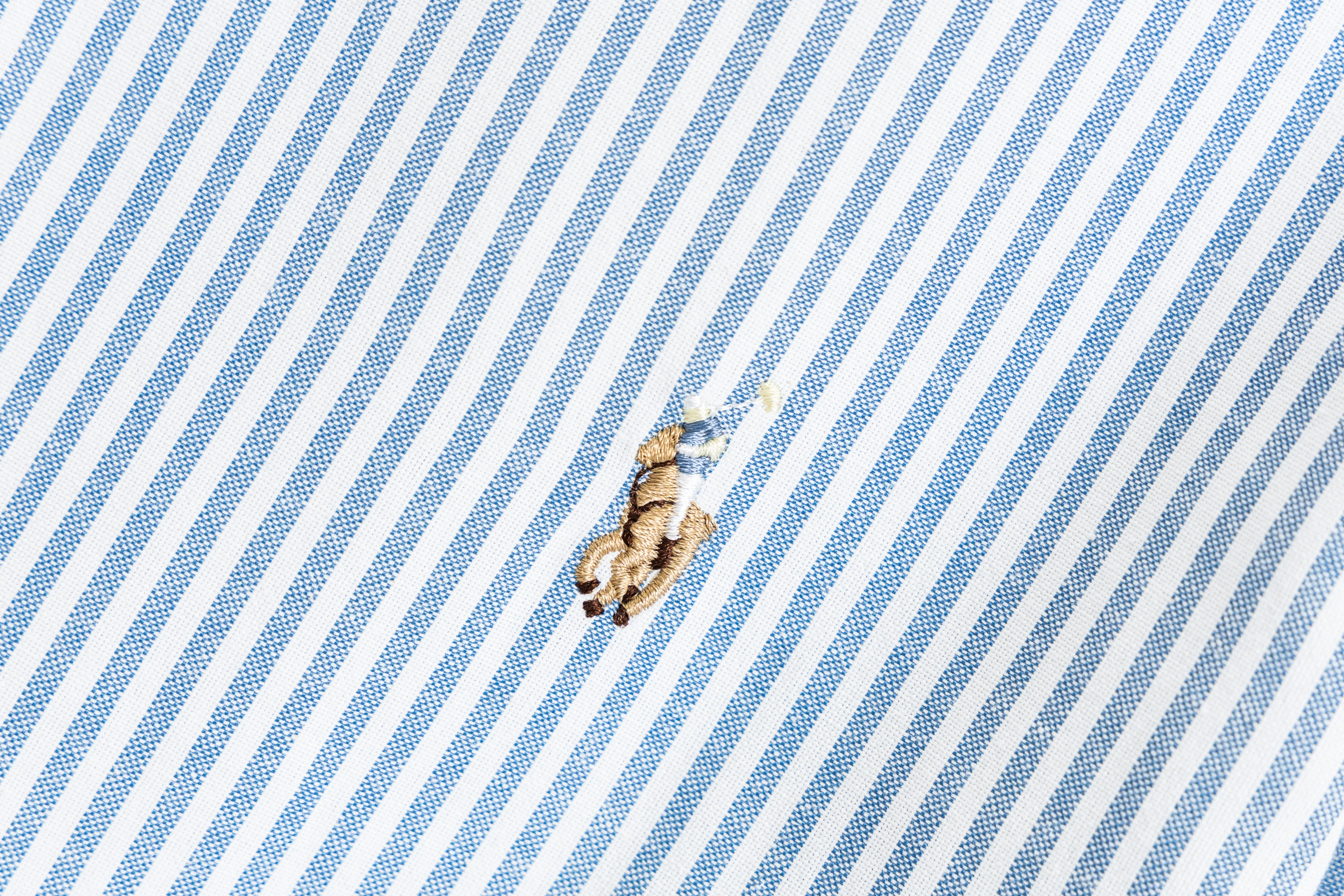 Striped Cotton Oxford Shirt D15521721 — view 10