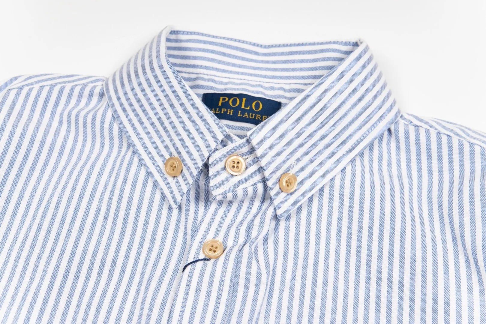 Slim-Fit Striped Cotton Oxford Shirt D15521722 — view 3