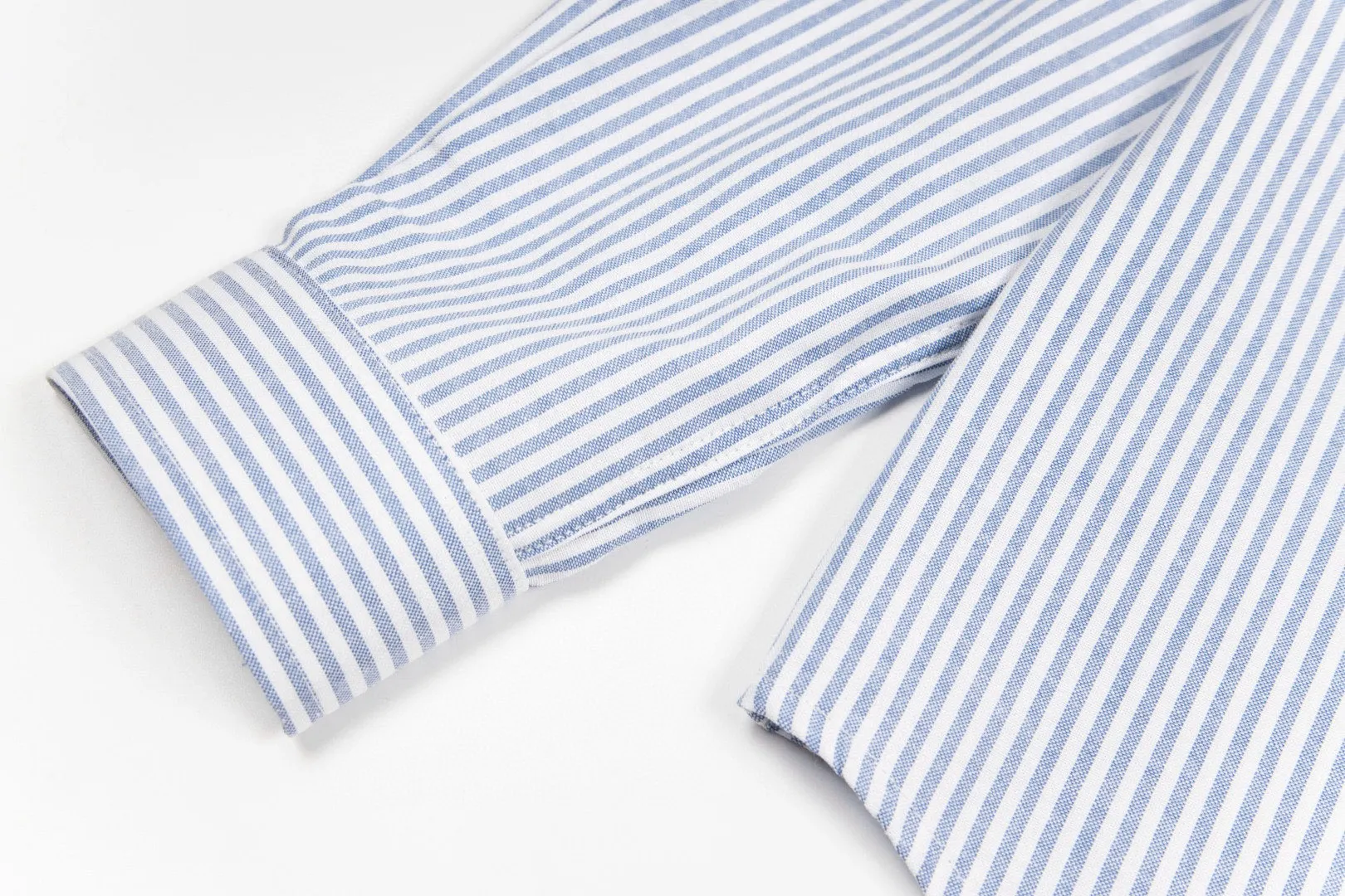 Slim-Fit Striped Cotton Oxford Shirt D15521722 — view 5