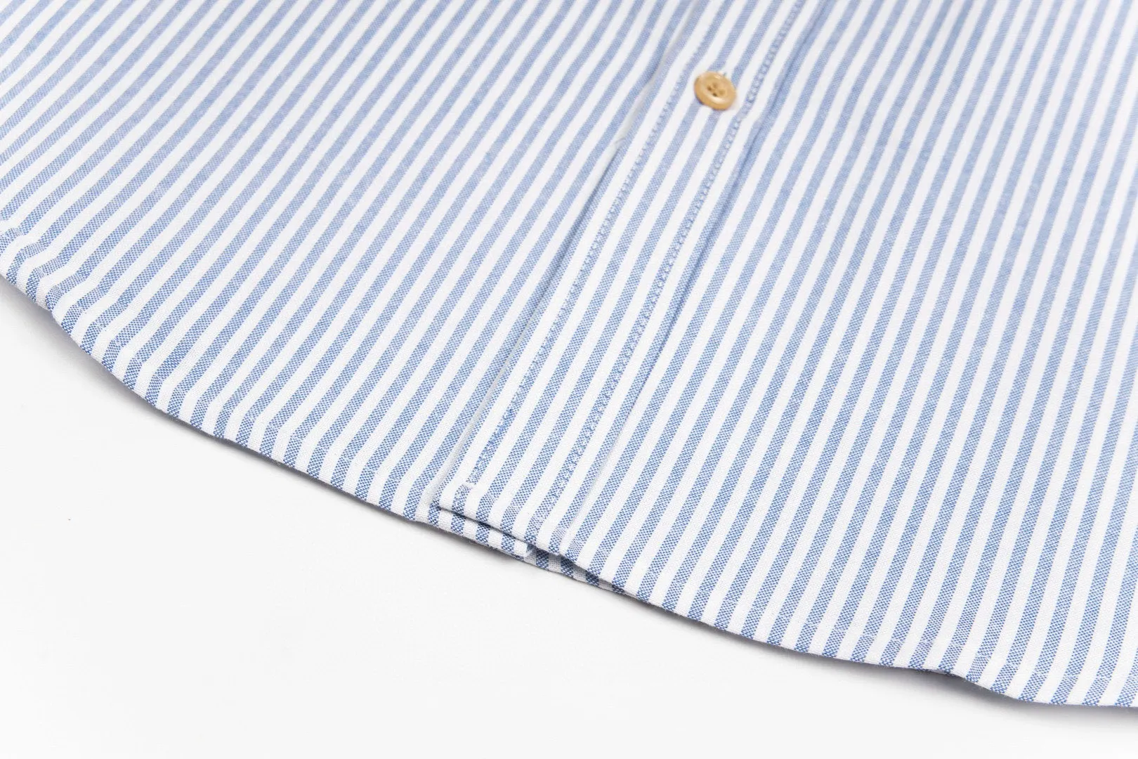 Slim-Fit Striped Cotton Oxford Shirt D15521722 — view 6