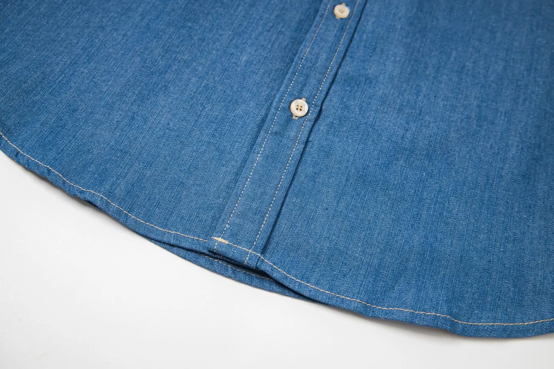 Polo Ralph Lauren Slim-Fit Denim Shirt D16520258 — view 6
