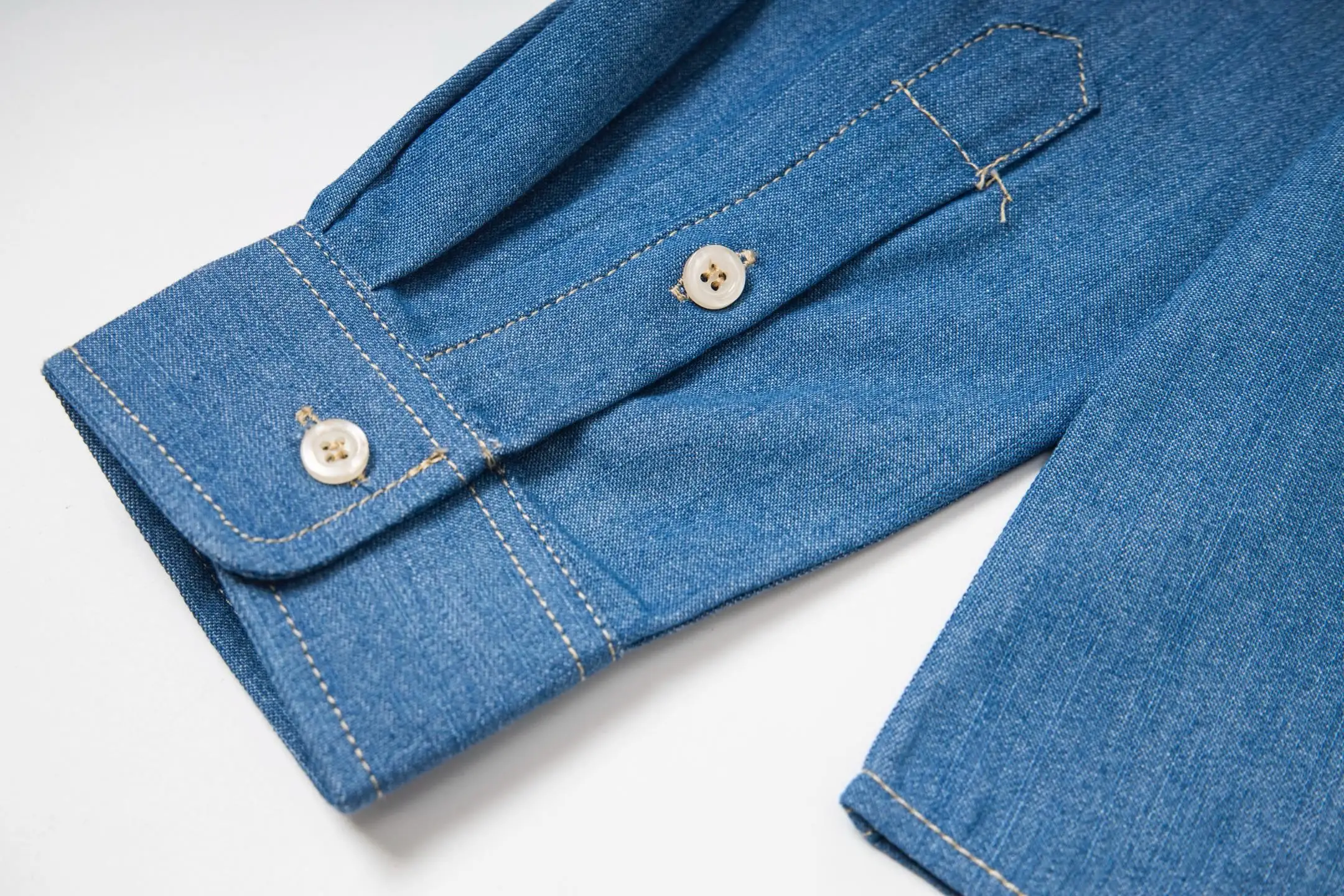 Polo Ralph Lauren Slim-Fit Denim Shirt D16520258 — view 8