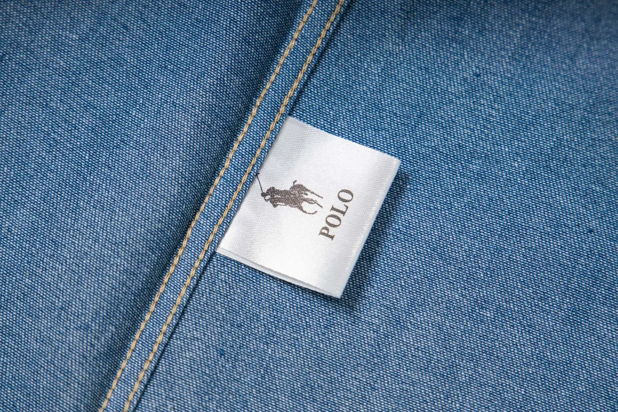 Polo Ralph Lauren Slim-Fit Denim Shirt D16520258 — view 9