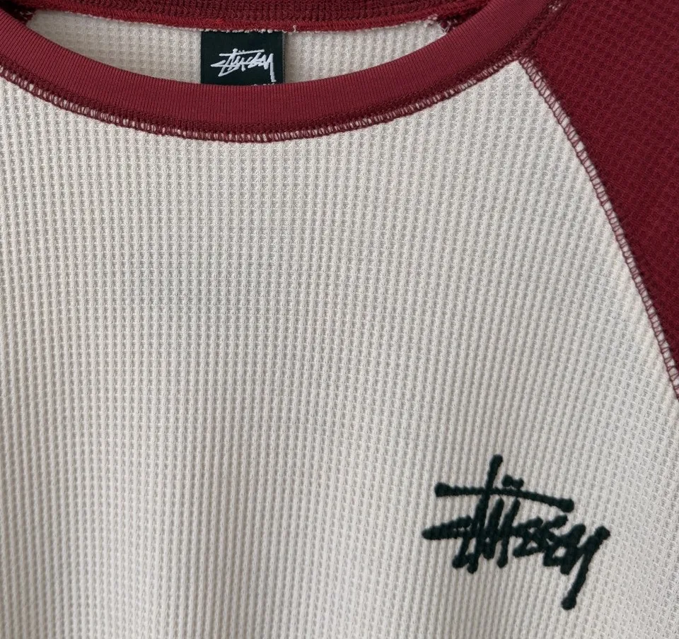 Stussy Waffle-Knit Raglan Long-Sleeve T-Shirt D18018987 — view 6