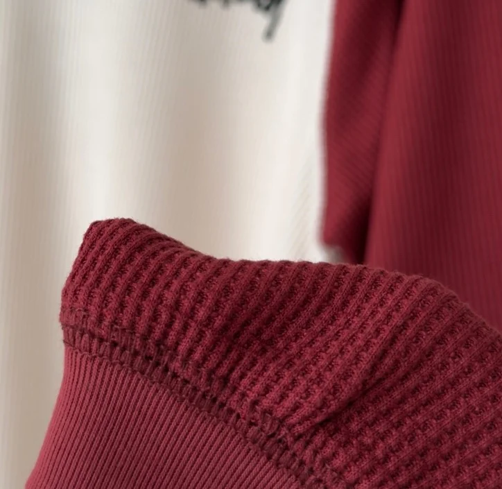 Stussy Waffle-Knit Raglan Long-Sleeve T-Shirt D18018987 — view 8