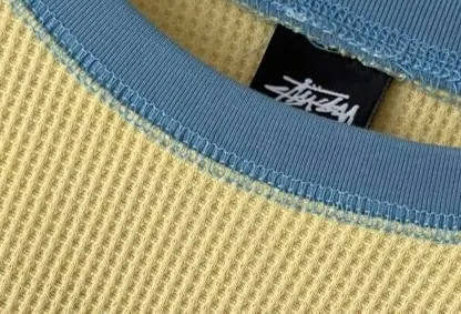 Stüssy Waffle-Knit Raglan Long-Sleeve T-Shirt D18018986 — view 8