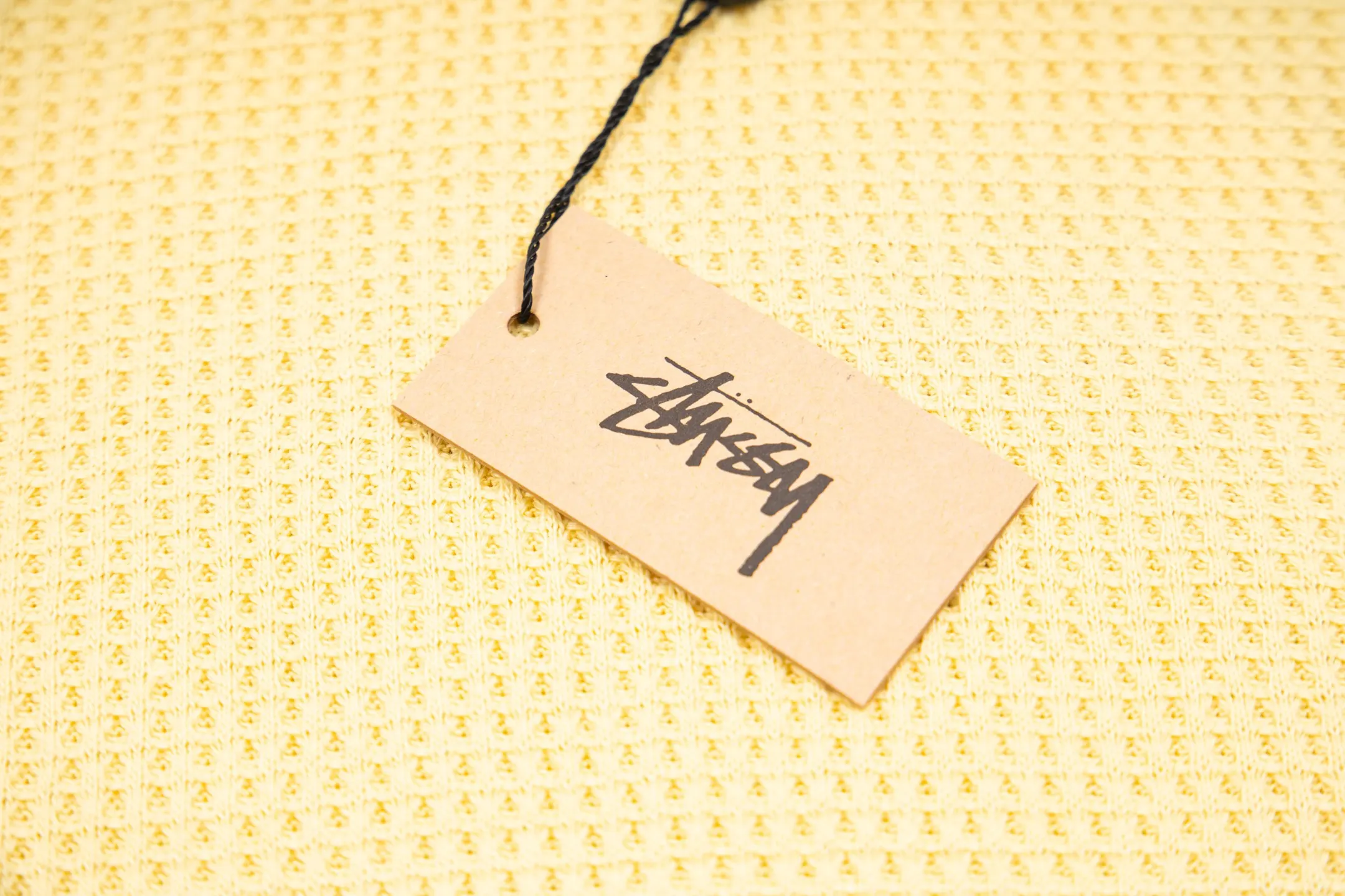Logo Embroidered Raglan Waffle Knit T-Shirt D19518985 — view 9