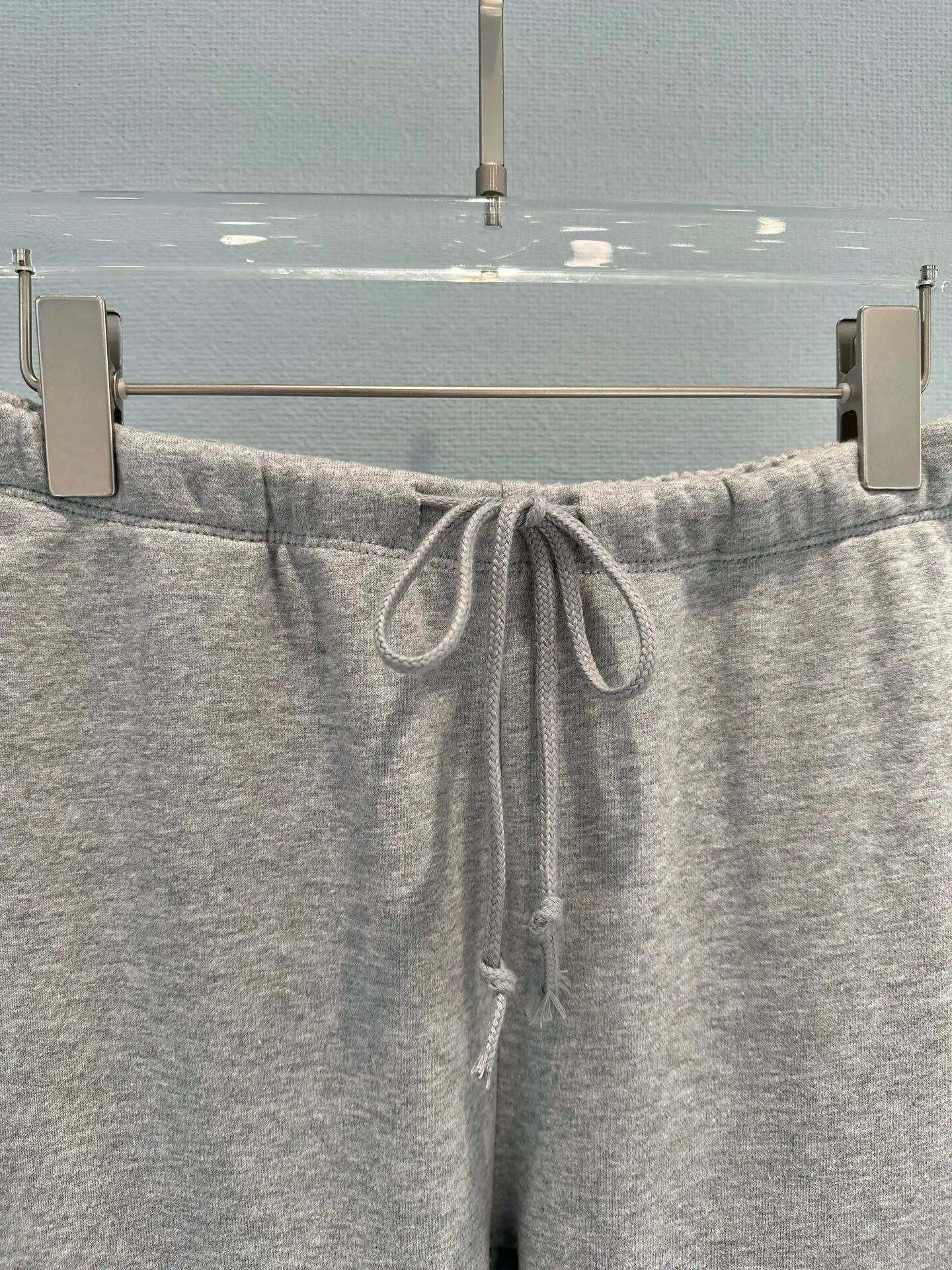 Embroidered Cotton-Blend Wide-Leg Sweatpants D22018992 — view 8