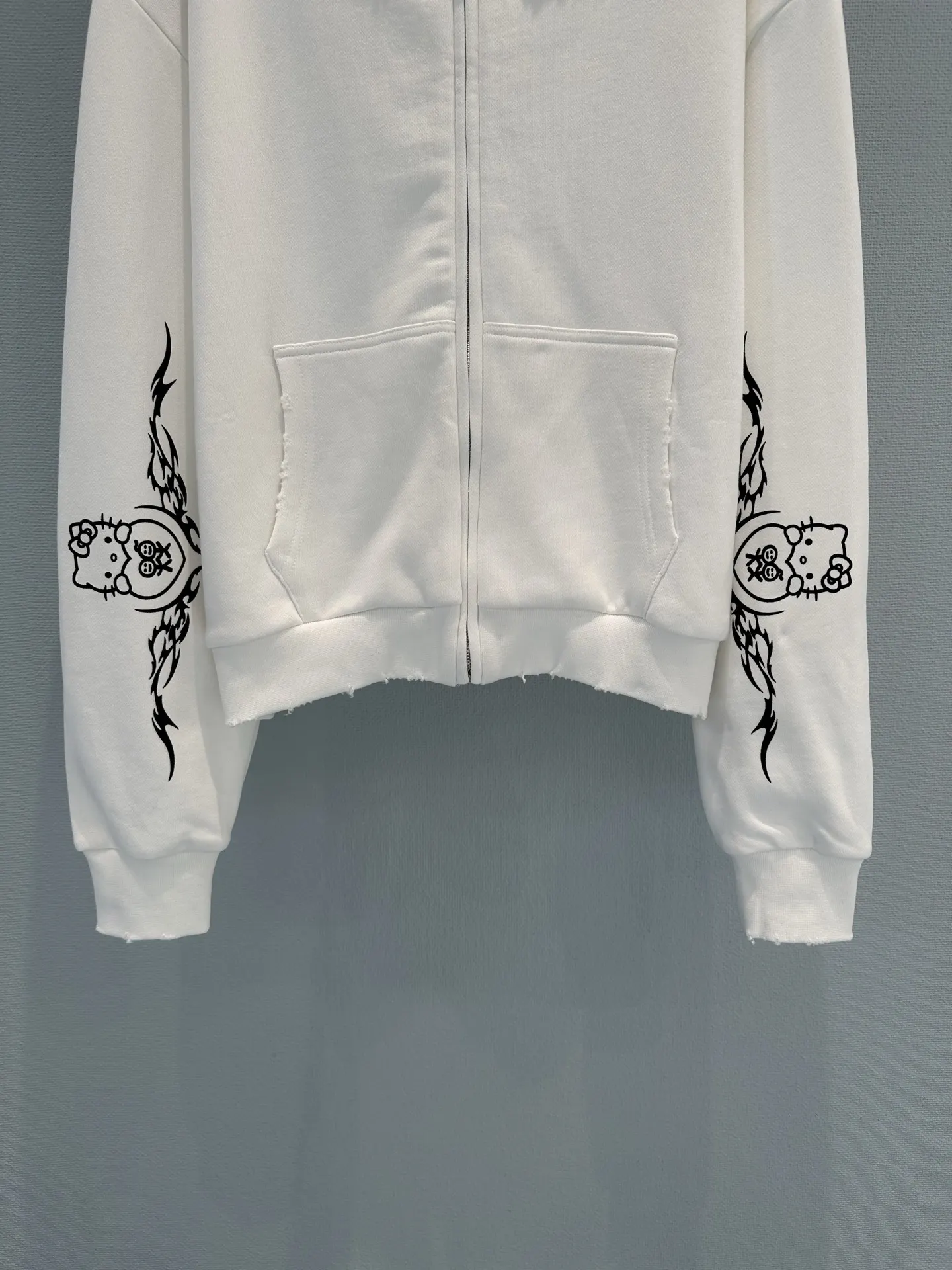 Urban Sophistication Hello Kitty Graphic Zip Hoodie D26018991 — view 6