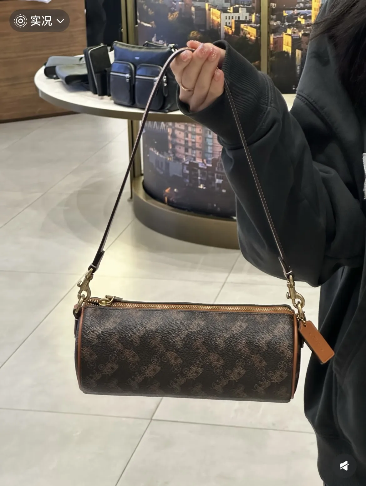 Monogram Cylinder Shoulder Bag D33017978