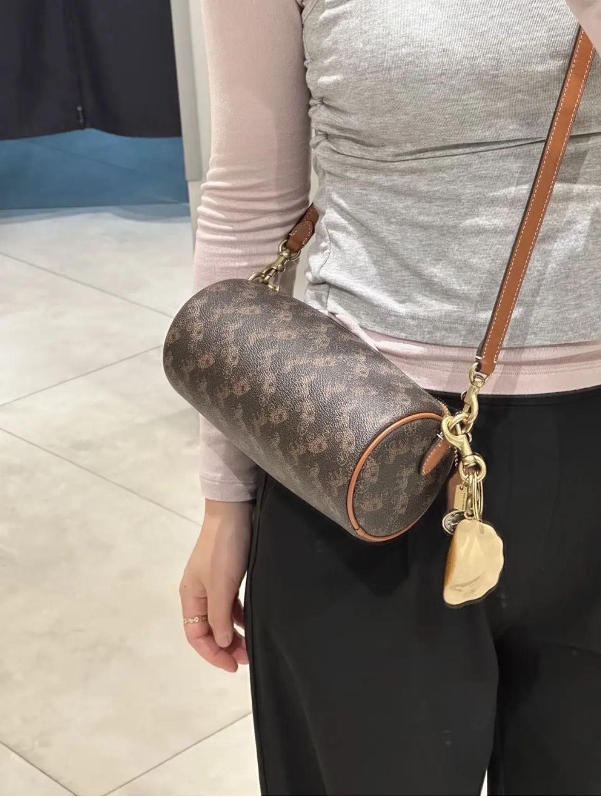 Monogram Cylinder Shoulder Bag D33017978 — view 2
