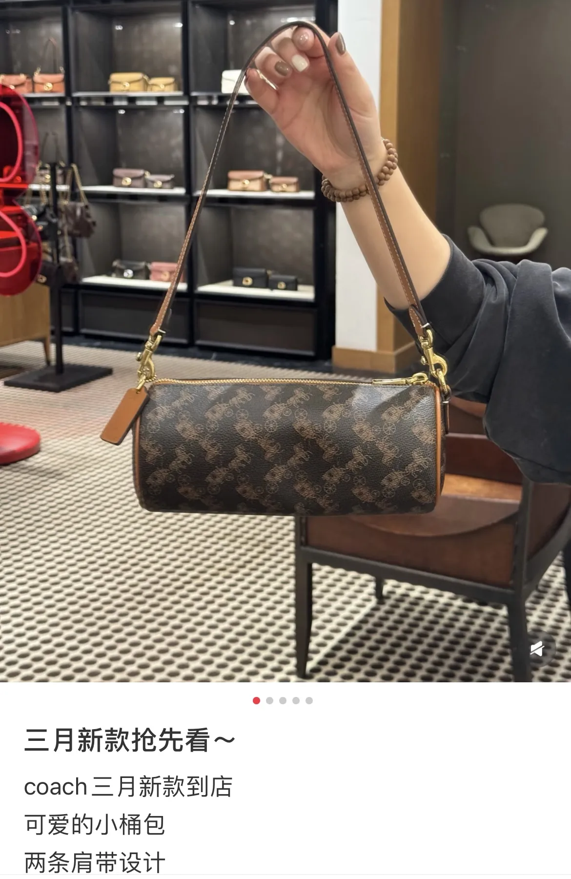 Monogram Cylinder Shoulder Bag D33017978 — view 3